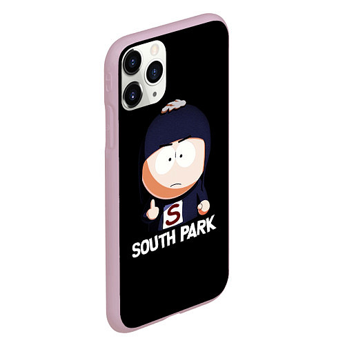 Чехол iPhone 11 Pro матовый South Park - мультфильм Южный парк / 3D-Розовый – фото 2