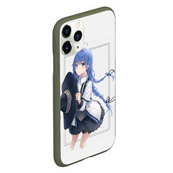 Чехол iPhone 11 Pro матовый Милашка Рокси Мигурдия, цвет: 3D-темно-зеленый — фото 2