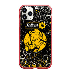 Чехол iPhone 11 Pro матовый Fallout 76 bethesda