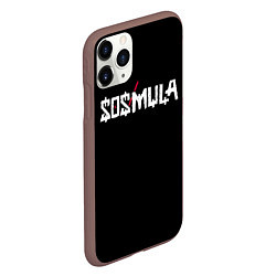 Чехол iPhone 11 Pro матовый SosMula City Morgue - SosMula Type B, цвет: 3D-коричневый — фото 2