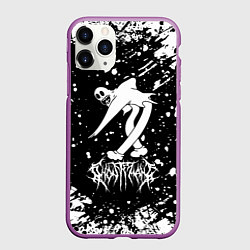 Чехол iPhone 11 Pro матовый Ghostemane texture, цвет: 3D-фиолетовый