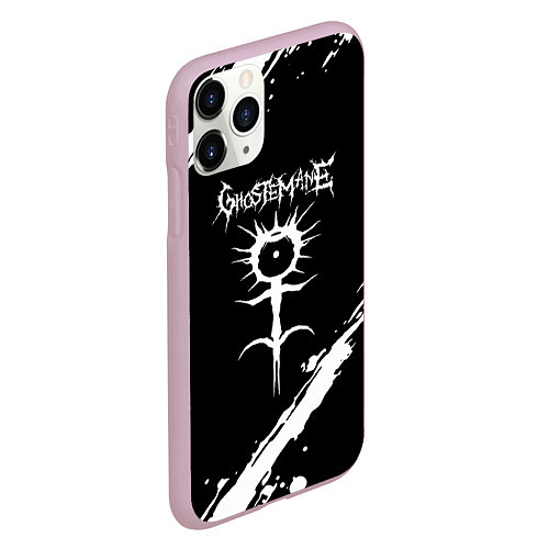 Чехол iPhone 11 Pro матовый Ghostemane trash / 3D-Розовый – фото 2