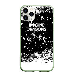 Чехол iPhone 11 Pro матовый Imagine dragons rock