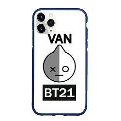 Чехол iPhone 11 Pro матовый BTS VAN BT21