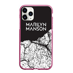 Чехол iPhone 11 Pro матовый Marilyn manson