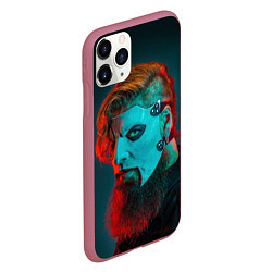 Чехол iPhone 11 Pro матовый James Root - Slipknot - We are Not Your Kind, цвет: 3D-малиновый — фото 2