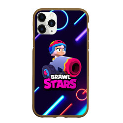 Чехол iPhone 11 Pro матовый Brawl stars Bonny