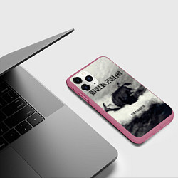 Чехол iPhone 11 Pro матовый Burzum - Draugen, цвет: 3D-малиновый — фото 2