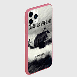 Чехол iPhone 11 Pro матовый Burzum - Draugen, цвет: 3D-малиновый — фото 2