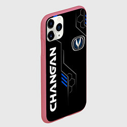 Чехол iPhone 11 Pro матовый CHANGAN -ЧАНГАН ТЕХНОЛОГИИ, цвет: 3D-малиновый — фото 2
