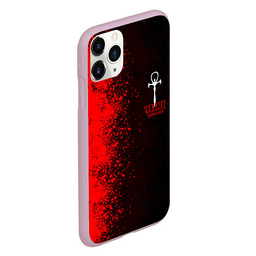 Чехол iPhone 11 Pro матовый The Masquerade Bloodhunt / 3D-Розовый – фото 2