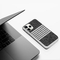 Чехол iPhone 11 Pro матовый Город 2 Коллекция Get inspired! 119-9-32-f2-sq, цвет: 3D-белый — фото 2