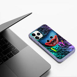 Чехол iPhone 11 Pro матовый POPPY PLAYTIME HAGGY WAGGY - ПОППИ ПЛЕЙТАЙМ ХАГГИ, цвет: 3D-светло-сиреневый — фото 2