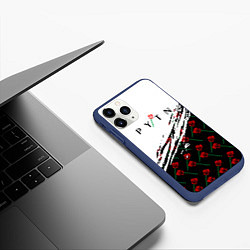 Чехол iPhone 11 Pro матовый Payton Moormeie PYTN X ROSE, цвет: 3D-тёмно-синий — фото 2