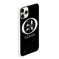 Чехол iPhone 11 Pro матовый Symbols Ozark, цвет: 3D-белый — фото 2