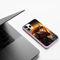 Чехол iPhone 11 Pro матовый MALENIA - МАЛЕНИЯ ELDEN RING ЕЛДЕН РИНГ, цвет: 3D-розовый — фото 2