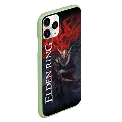 Чехол iPhone 11 Pro матовый MALENIA - ELDEN RING МАЛЕНИЯ, цвет: 3D-салатовый — фото 2