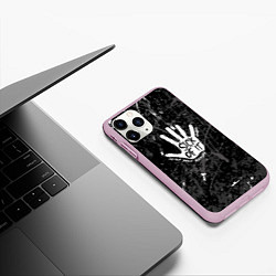 Чехол iPhone 11 Pro матовый Skillet - Sick of it, цвет: 3D-розовый — фото 2