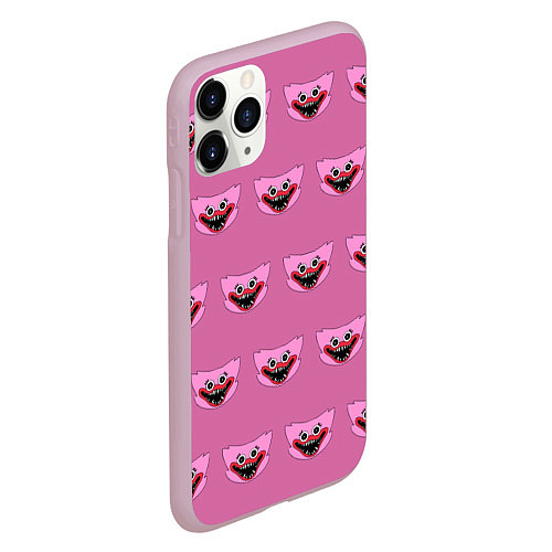 Чехол iPhone 11 Pro матовый Киси Миси спасла нас / 3D-Розовый – фото 2