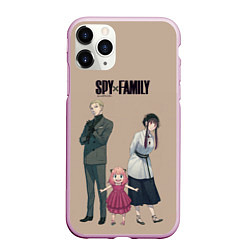 Чехол iPhone 11 Pro матовый Spy x Family Семья шпиона