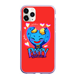 Чехол iPhone 11 Pro матовый POPPY PLAYTIME CUTE HAGGY WAGGY - милый Хагги Вагг, цвет: 3D-светло-сиреневый