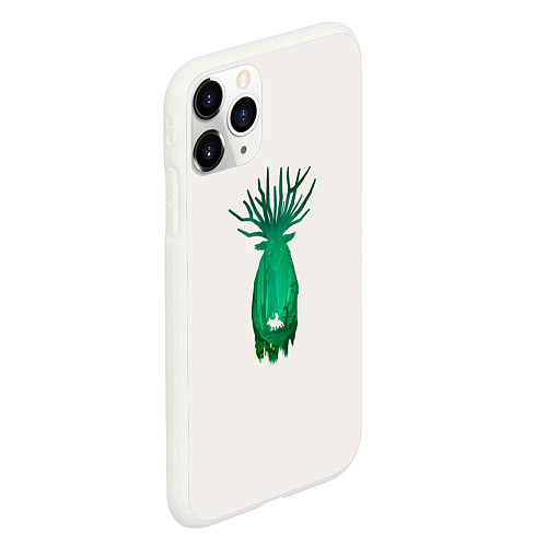 Чехол iPhone 11 Pro матовый Mononoke Princess / 3D-Белый – фото 2