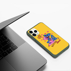 Чехол iPhone 11 Pro матовый POPPY PLAYTIME MY BETTER HALF, цвет: 3D-темно-зеленый — фото 2