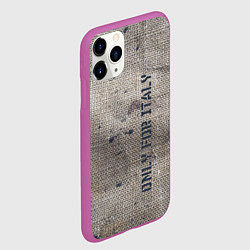 Чехол iPhone 11 Pro матовый Only for Italy Мешковина Авангард Hype, цвет: 3D-фиолетовый — фото 2
