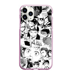 Чехол iPhone 11 Pro матовый Durarara pattern