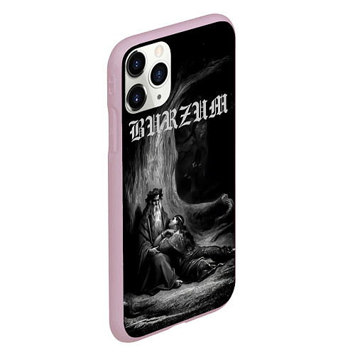 Чехол iPhone 11 Pro матовый The Ways of Yore - Burzum / 3D-Розовый – фото 2