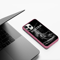 Чехол iPhone 11 Pro матовый The Ways of Yore - Burzum, цвет: 3D-малиновый — фото 2