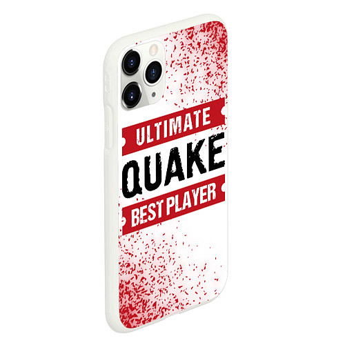 Чехол iPhone 11 Pro матовый Quake Ultimate / 3D-Белый – фото 2