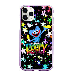 Чехол iPhone 11 Pro матовый POPPY PLAYTIME HAGGY WAGGY ХАГГИ ВАГГИ ЗВЕЗДЫ