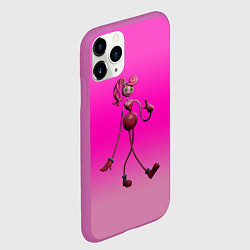 Чехол iPhone 11 Pro матовый POPPY PLAYTIME МАМА ДЛИННЫЕ НОГИ, цвет: 3D-фиолетовый — фото 2