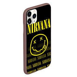 Чехол iPhone 11 Pro матовый Smile Nirvana, цвет: 3D-коричневый — фото 2