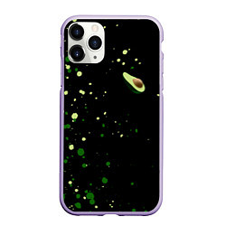 Чехол iPhone 11 Pro матовый Авокадо avocado брызги