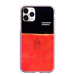 Чехол iPhone 11 Pro матовый Radiohead - Amnesiac