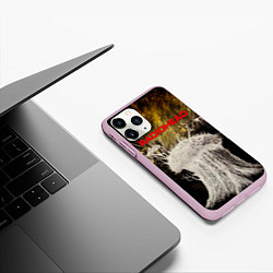 Чехол iPhone 11 Pro матовый College EP - Radiohead, цвет: 3D-розовый — фото 2