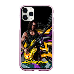 Чехол iPhone 11 Pro матовый Johnny Cyberpunk2077