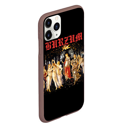 Чехол iPhone 11 Pro матовый Burzum - Mythic Dawn / 3D-Коричневый – фото 2