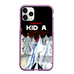 Чехол iPhone 11 Pro матовый Kid A - Radiohead