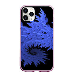 Чехол iPhone 11 Pro матовый Абстрактный морозный узор Abstract frost pattern