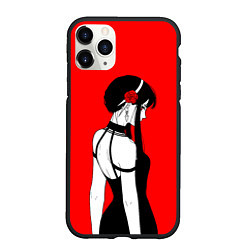Чехол iPhone 11 Pro матовый Spy x Family Йор Форджер, цвет: 3D-черный