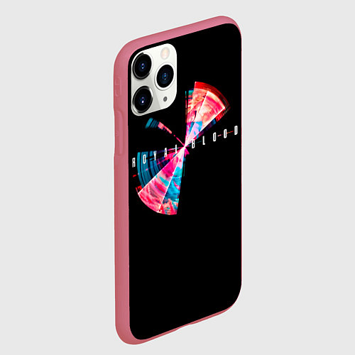 Чехол iPhone 11 Pro матовый Typhoons - Royal Blood / 3D-Малиновый – фото 2