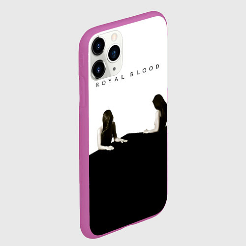 Чехол iPhone 11 Pro матовый How Did We Get So Dark? - Royal Blood / 3D-Фиолетовый – фото 2