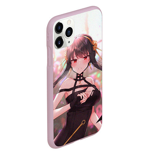 Чехол iPhone 11 Pro матовый Spу x Family Yor Forger / 3D-Розовый – фото 2