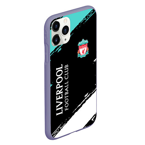 Чехол iPhone 11 Pro матовый Liverpool footba lclub / 3D-Серый – фото 2