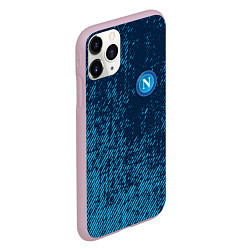 Чехол iPhone 11 Pro матовый Napoli наполи маленькое лого, цвет: 3D-розовый — фото 2