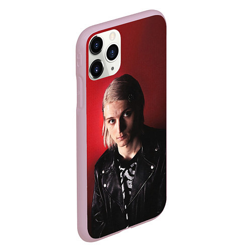 Чехол iPhone 11 Pro матовый ПЛАТИНА PLATINA / 3D-Розовый – фото 2