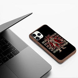 Чехол iPhone 11 Pro матовый DEMOGORGON FOCUS ST ОСД, цвет: 3D-коричневый — фото 2